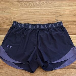 Purple Women’s Under Armour Shorts Medium